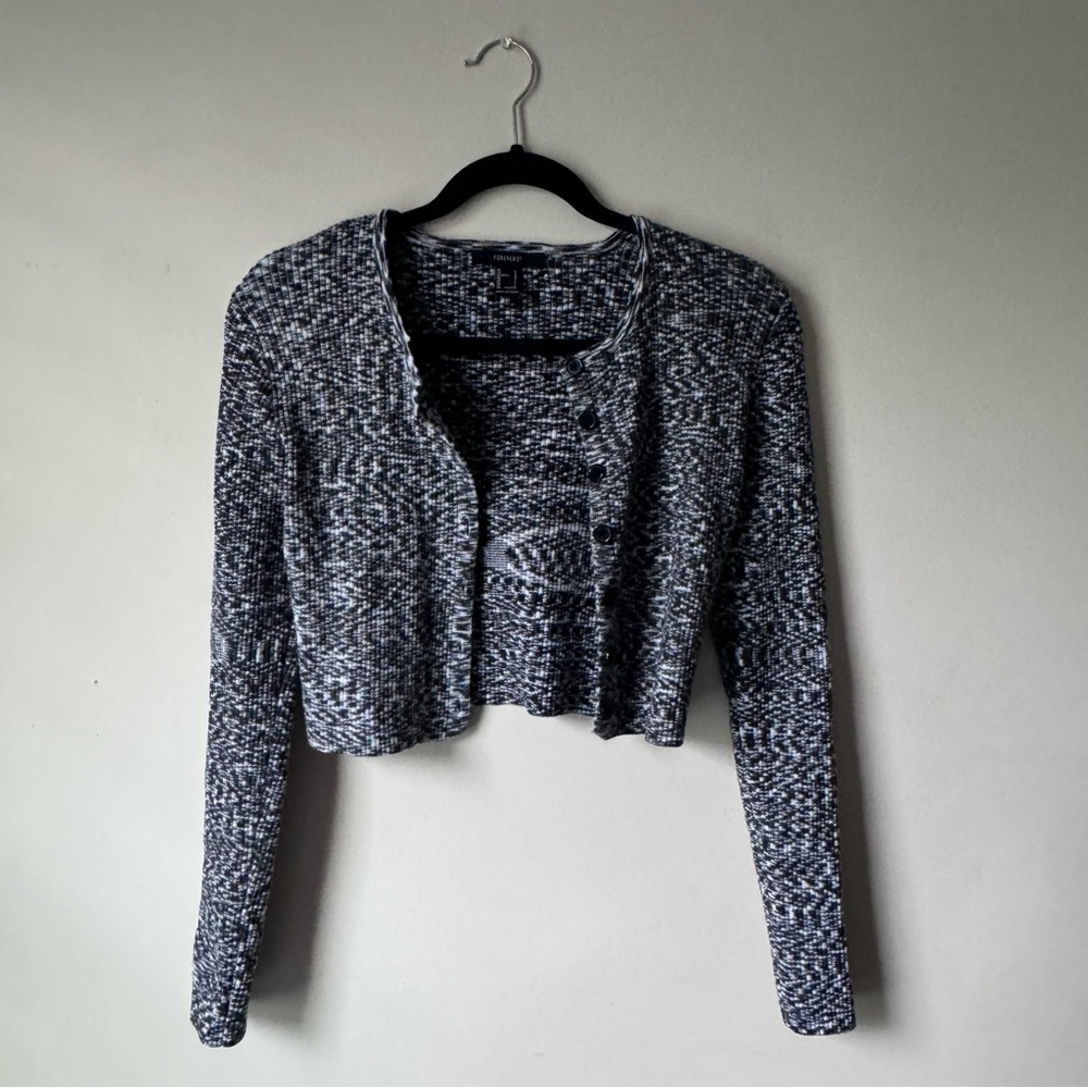 Forever 21 Cropped Cardigan
